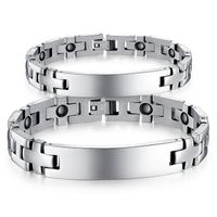 Wholesale Fashion Korean Jewelry Bracelet With Magnet Health Chain Couple Bracelet main image 1