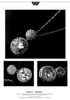 Micro-inlaid Zircon Diamond Drill Pendant Clavicle Chain Adjustable Necklace Female Models Wholesale main image 3