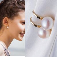 Aretes Para Mujer De Perlas De Sol De Moda Coreana Pendientes Al Por Mayor main image 6