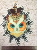 Women's Large Crown Owl Hot Map Heat Transfer Heat Transfer Diy Clothing Accessories Cloth Stickers main image 4