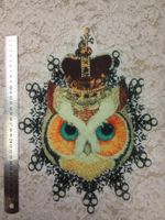 Women's Large Crown Owl Hot Map Heat Transfer Heat Transfer Diy Clothing Accessories Cloth Stickers main image 5
