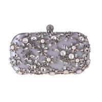 Dinner Bag Banquet Fashion Clutch Bag Diamond Dress Bag Square Box Small Square Bag main image 5