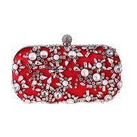 Dinner Bag Banquet Fashion Clutch Bag Diamond Dress Bag Square Box Small Square Bag main image 3