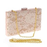 Lace Evening Banquet Bag With Diamonds Fashion Women's Small Square Bag main image 1