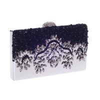 Beaded Embroidered Bag Austrian Rhinestone Evening Party Package Simple Evening Women's Bag main image 3