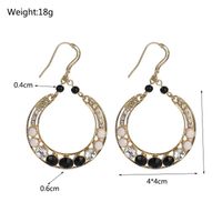 Retro Trend Diamond Oval Geometry Drop Earrings Accessories Fashion Simple Female Jewelry main image 6