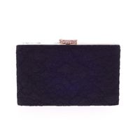 Lace Evening Banquet Bag With Diamonds Fashion Women's Small Square Bag sku image 1