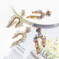 New Flower Stud Earrings Fashion Jewelry main image 1