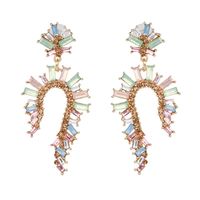 New Flower Stud Earrings Fashion Jewelry sku image 1