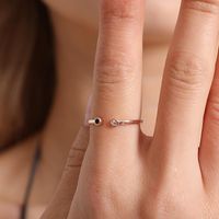 Handmade Opening Ring Green Alloy Plating Gold And Silver Ring Tail Ring Wholesales Fashion main image 1
