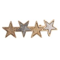 New Metal Five-pointed Star Duckbill Clip Bangs Clip Wholesale main image 1