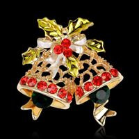 De Noël Ornement Kc Or Plein De Diamants Jingling Cloche Best-seller En Europe Et En Amérique Style Danrun Gros main image 3