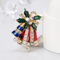 Hot Fashion Christmas Series Brooch Cute Bell Boutonniere main image 5