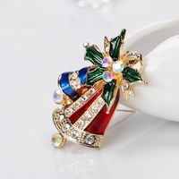 Hot Fashion Christmas Series Brooch Cute Bell Boutonniere main image 6