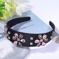 New High-end Velvet Diamond Headband Jewelry main image 5