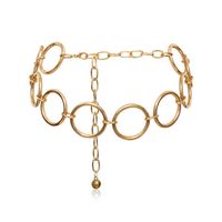 Geometric Body Chain Female Ring Acrylic Phase Waist Chain Wholesales Fashion main image 5
