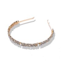 Alloy Diamonds Sens Headband Jewelry Accessories Trend Hair Accessories Wholesale sku image 1