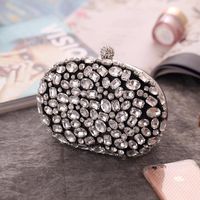 European And American Dinner Bag Box Hand-studded Clutch main image 5