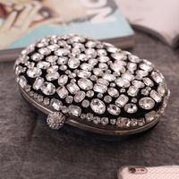European And American Dinner Bag Box Hand-studded Clutch main image 4