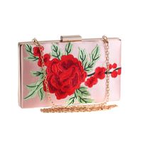 Rose Embroidered Bag Women's Flash Dinner Package Clutch Bag Dress Bag main image 5