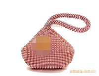 Aluminum Sheet Handbag Female Bag Wrist Small Female Bag sku image 1