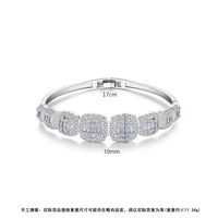 Jin Sechang Tränen Armband Mode Koreanische Version Einfache Quadratische Damen Kupfer Eingelegtes Zirkonium Armband Hersteller Großhandel Geschenk main image 6