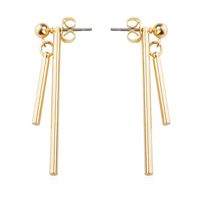 Earrings Geometric Asymmetry Word Bar Earrings Simple Vertical Bar main image 1