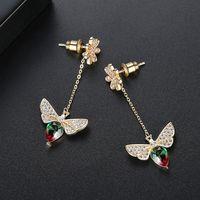 Jinse Yimeng Ohrringe Neue Kreative Mode Koreanische Version Des Süßen Langen Bienen Anhängers Weibliche Ohrringe Geschenk main image 5