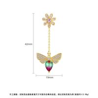 Jinse Yimeng Ohrringe Neue Kreative Mode Koreanische Version Des Süßen Langen Bienen Anhängers Weibliche Ohrringe Geschenk main image 6