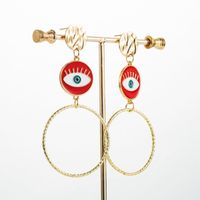 Earrings New Devil's Eye Earrings Circle Women Earrings main image 3