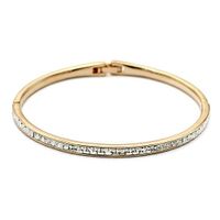 Fashion High-grade Crystal Bracelet Environmentally Friendly Alloy Plated Gold Jewelry sku image 1
