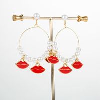 Earrings New Exaggerated Love Earrings Fashion Punk Wind Earrings For Women sku image 1