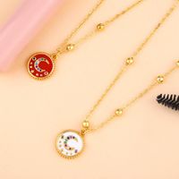 2019 Collar Mujer Drop Oil Moon Star Diamond Colgante Suéter Cadena Al Por Mayor De Moda main image 6