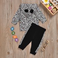 Explosive Leopard Sweater Black Pants At An Affordable Price Wholeseles Fashion main image 4