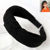 Casual Simple Style Round Dots Stripe Lattice Cloth Hair Band main image 3