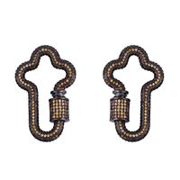 Diy Jewelry Accessories Cross Ornaments Bag Bracelet Necklace Pendant Keychain sku image 1