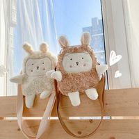 Teddy Soft Cute Little Sheep Shoulder Bag Cute Cartoon Girl Mobile Phone Bag main image 2