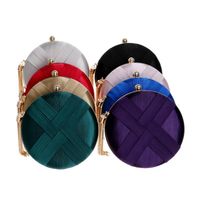 Fashion Silk Dinner Bag European And American Banquet Clutch Bag Evening Bag Wholesale main image 4