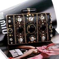 Fashion Dinner Bag Beaded Banquet Clutch Bag Women Dress Evening Bag main image 4