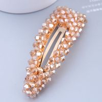 Crystal Water Drop Hair Clip Side Clip Simple Hairpin Word Clip Fashion Hairpin Hair Accessories sku image 5