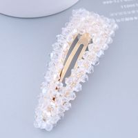Crystal Water Drop Hair Clip Side Clip Simple Hairpin Word Clip Fashion Hairpin Hair Accessories sku image 6