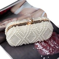 Hersteller Genehmigt Yingmis Grenz Überschreitende Neue Perlen Bankett Tasche Europäische Und Amerikanische Damen Bankett Tasche Damen Kleid Abendkleid Tasche sku image 3