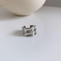 Metal Ring Double Layer Design Wide Side Ring Women Wholesales Fashion main image 6