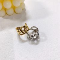 Simple Retro Chic Wind Three Ring Winding Pig Nose Index Finger Ring Wholesales Fashion main image 4