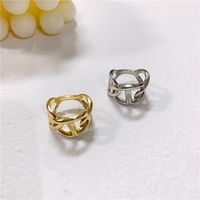Simple Retro Chic Wind Three Ring Winding Pig Nose Index Finger Ring Wholesales Fashion main image 5