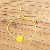 Women Bracelet Fruit Jewelry Miyuki Rice Beads Hand-woven Pineapple Pineapple Friendship Rope main image 3