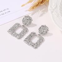Simple Style Geometric Plating Alloy No Inlaid Earrings Ear Studs main image 4