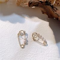 Sweet Earrings Pin String Pearl Earrings Wholesale Fashion Jewelry main image 5