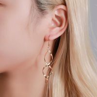 Heiß Verkaufte Europäische Und Amerikanische Ohrringe Mode Blätter Kreuz Liebe Set Ohrringe 6 Paar Karten Windmühle Perlen Ohrringe main image 3