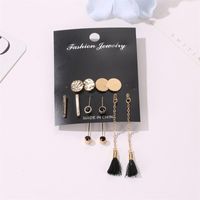 Best Selling New Tassel Set Earrings Wholesales Fashion main image 4